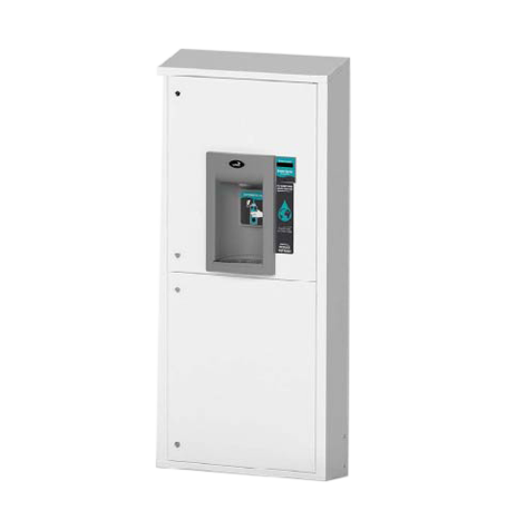 OASIS ตู้ทำน้ำดื่มอุณหภูมิปกติ แบบตั้งพื้น รุ่น PFSZEBQY ระบบเซนเซอร์จ่ายอัตโนมัติ ไร้สัมผัส และ UV-LED ที่จุดจ่ายน้ำ เหมาะสำหรับรองรับผู้ใช้งานจำนวนมาก