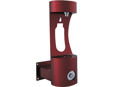 OASIS ตู้ทำน้ำดื่มปลอดเชื้ออัตโนมัติแบบติดผนัง สำหรับบริการนอกอาคาร รุ่น OA40 